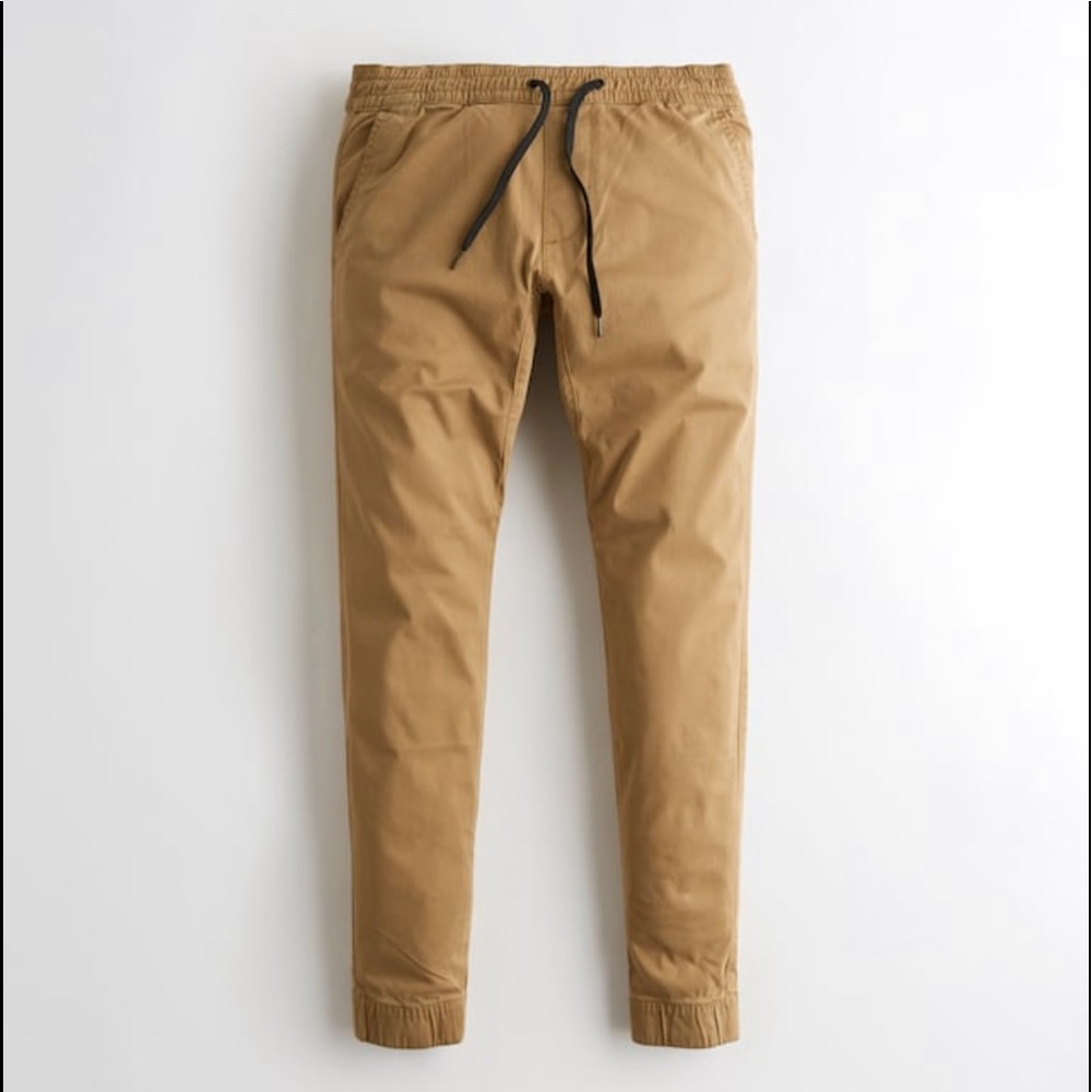 Skinny Jogger Pants (Khakis)